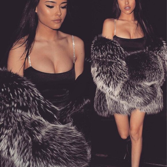 Meshki Black Mini Dress - Picture 2 of 5